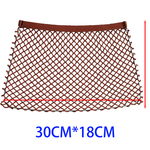 Filet de rangement pour dossier de siège de bus en acier inoxydable pour autocar, camping-car, fourgonnette, camion, organisateur de cargaison pour siège passager - Product Image 2