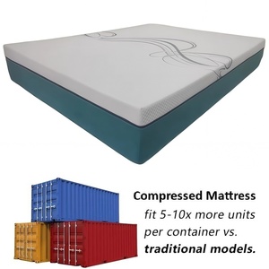 8/10/12/14 5 stelle Hotel locanda Memory Foam King King Queen Size ortopedico Roll up letto compresso materasso in una scatola - Product Image 1