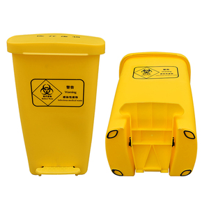 Y tế cấp 25L Vàng lâm sàng chất thải bin với Biohazard biểu tượng & autoclavable HDPE chất liệu - Product Image 5