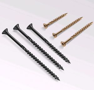 LEITE #8 Deck <strong>Screws</strong> 1 Inch Exterior Decking <strong>Wood</strong> <strong>Screws</strong> Heavy-Duty Outdoor - Product Image 5