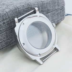 Chất lượng cao 42mm lớn quay số phụ kiện đồng hồ tùy chỉnh trường hợp đồng hồ thép không gỉ nh35/nh39 trường hợp đồng hồ các bộ phận <span class=keywords><strong>bezel</strong></span> gốm - Product Image 4