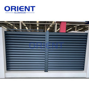 Porte principale luxueuse en alliage d'aluminium Design Home House Gate Designs Pictures Allée coulissante et porte battante double - Product Image 3