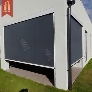 Tùy chỉnh cơ giới không thấm nước Con lăn rèm ngoài trời Vườn Patio nhà máy miễn phí Windproof Zip theo dõi con lăn rèm - Product Image 3