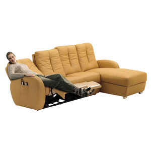 Sang trọng Hiện Đại Đồ nội thất phòng khách đa chức năng điện ngồi có thể ngả sofa da Ghế giải trí ghế da ngả - Product Image 4