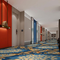 Tapis d'hôtel de luxe personnalisé en nylon anti-bactérien et résistant à l'eau, imprimé pour suites médicales, hôtellerie sanitaire, écologique