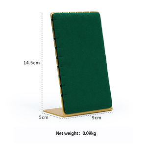 CHEN LU luxe en bois massif microfibre personnalisable bijoux présentoir pour collier pendentif étagère support - Product Image 6