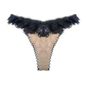 Lingerie de haute qualité, string en dentelle à franges, tulle, culotte sexy, string bas - Product Image 6