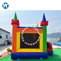 Château gonflable Yingkun, grand modèle pour l'extérieur, lit de saut familial, château de jeu, toboggan gonflable, lit de saut intérieur pour enfants