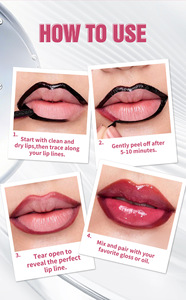 MLM Customized Peel Off Lip Tint 8 Shades Matte Finish Waterproof Easy to Wear Moisturizing Shiny Vegan Peel off lip gloss - Product Image 3