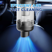 Aspirateur souffleur de poussière électrique portable sans fil puissant pour véhicule domestique, aspirateur à main pour l'intérieur