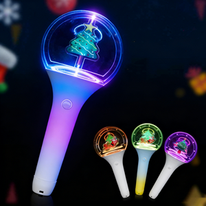 Bâton lumineux LED 3D en acrylique pour concert, avec télécommande, 15 couleurs, support éclairé - Product Image 5