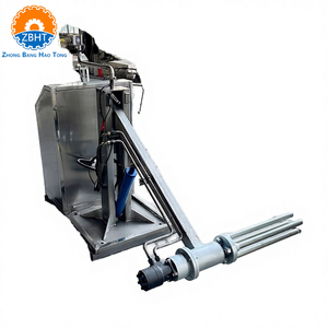 Machine hydraulique automatique à bras oscillant pour l'écorchage des moutons, équipement d'écorchage pour abattoir de chèvres - Product Image 4