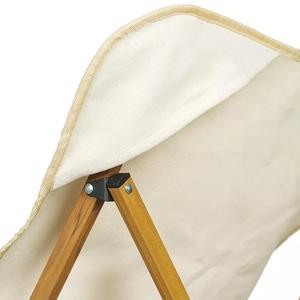 600D Oxford Bois Grain Fer Métal Beurre <span class=keywords><strong>Fly</strong></span> Chaise Longue Extérieure Portable Léger Camping Loisirs Chaise - Product Image 5