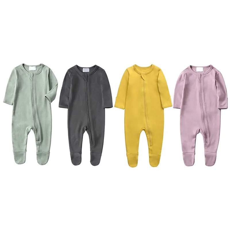 Cotton Bamboo Toddle Boys Jumpsuits Newborn Rompers Winter Baby Clothes