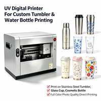 Imprimante UV pour bouteilles Suntec STR-120S, imprimante pour gobelets, machine à jet d'encre UV numérique pour l'impression personnalisée de bouteilles d'eau et de gobelets en verre