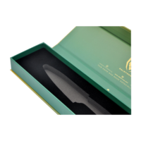 Boîte d'emballage de luxe écologique haut de gamme pour vaisselle et couverts, idéale pour les collections, les dîners et les cadeaux.