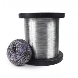 Китайская фабрика, проволока из нержавеющей стали AISI 0,13 410 толщиной 430 мм для очистки чистящих шариков - Product Image 1
