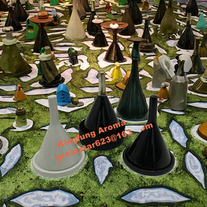 Hete Verkopende Witte En Zwarte Keramische Bel Parfum Etherische Olie Tester Geurtester Met Plaathouder - Product Image 3