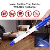 Aspirateur à insectes portable moderne à LED rechargeable par USB, pour attraper les punaises de lit, les araignées