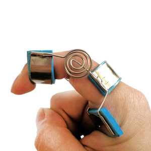 Attelle pour fracture du <span class=keywords><strong>doigt</strong></span>, attelle en aluminium rembourrée pour l'immobilisation des doigts cassés - Product Image 6