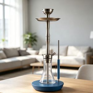 Juego de Fumar Shisha de Acero Inoxidable de Alta Calidad, Edición Aeon 4, 48 cm, Venta al Por Mayor - Product Image 3