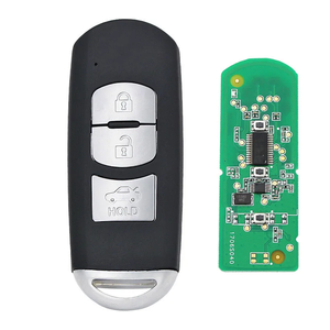 SKE13E-01 SKE13E-02 433Mhz ID49 çip 2/3 düğme akıllı anahtar için MAZDA 3 CX-3 Axela CX-5 Atenza Model araba uzaktan kumanda - Product Image 5