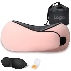 Almohada de Viaje en Forma de U de Espuma Viscoelástica <span class=keywords><strong>para</strong></span> <span class=keywords><strong>Viajes</strong></span> <span class=keywords><strong>Largos</strong></span> en Avión, <span class=keywords><strong>Viajes</strong></span> por Carretera, Oficina y Uso en el Hogar con Soporte de Alta Densidad - Product Image 1