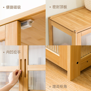 Étagère simple sur pied 439, unité de rangement moderne avec porte en verre, bibliothèque pour salon et bureau à domicile, design gain de place - Product Image 4