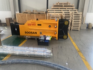 SOOSAN SB 140 หัวเจาะไฮดรอลิก สำหรับรถขุด 30-45 ตัน เครื่องยนต์/มอเตอร์หลัก สำหรับงานก่อสร้าง/รื้อถอน แบบกล่อง รับประกัน 1 ปี - Product Image 6