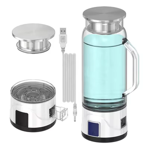 Generatore di Idrogeno Portatile Ricaricabile USB SPE PEM Bestseller all'Ingrosso Bottiglia Termica in Vetro per Acqua Ricca di H2 - Product Image 4