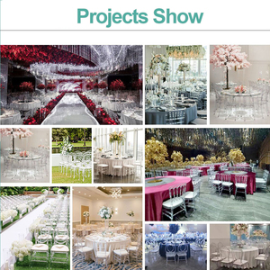 Silla de Comedor Moderna Apilable y Resistente de Plástico PP Blanco para Banquetes, Hoteles, Bodas, Eventos al Aire Libre, Estilo Tiffany Chiavari - Product Image 6