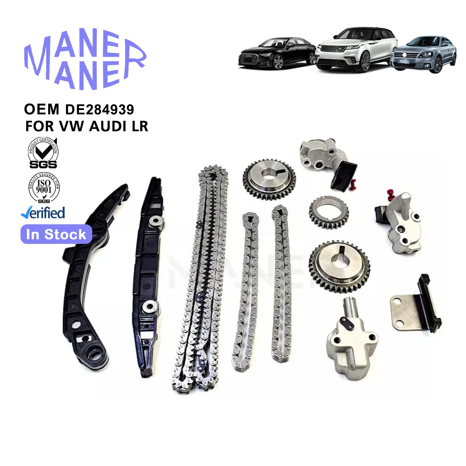 MANER Auto Engine System DE284939 alta qualidade bom desempenho boa venda melhor serviço timing Cadeia Kit para carro Nissan