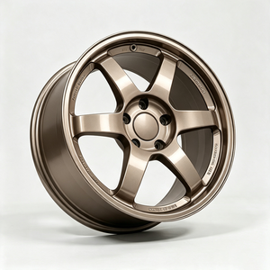 ล้อแม็กซ์ NEXUS RIM <span class=keywords><strong>TE37</strong></span> อลูมิเนียมฟอร์จ <span class=keywords><strong>ขอบ</strong></span> 17-19 นิ้ว 5x120/5x114.3 รุ่นใหม่ ใช้ได้กับรถยนต์ทั่วไป - Product Image 4