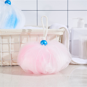 Tùy Chỉnh <span class=keywords><strong>Pe</strong></span> Nhựa Tạo Bọt Tắm Bọt Biển Tẩy Tế Bào Chết Scrubber Bọt Phun OEM Tắm Bong Bóng Nhà Sản Xuất Bóng Bó Lưới E12 - Product Image 3