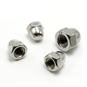 M10 M12 ASTM A193 A914 B8 B8M B8T ASTM A453 GR660 A286 18-8 Tuerca hexagonal de acero inoxidable Tuerca de tapa abovedada <span class=keywords><strong>Acron</strong></span> DIN1587 - Product Image 5