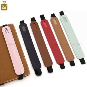 Quick Ship Elastic Pen Holder for Notebook Elastic Faux Leather Touch Pen Bag for Tablet Touch Pen Holder for <b>Journal</b> Planner - Product Image 4