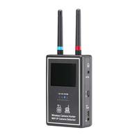 Dispositif de surveillance professionnel, détecteur de caméra sans fil avec écran LCD, détecteur de caméra cachée WiFi IP 1.2G/2.4G/5.8G