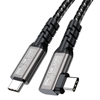 Câble USB4 Type-C à fonctions complètes, transfert de données haute vitesse 80 Gbps, affichage vidéo 16K, charge rapide PD 240W, cuivre pur