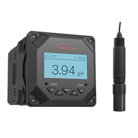 Orp ph Probe Sensor pemeliharaan rendah akuakultur pH Meter pemantauan Rs485 Industrial pH Controller