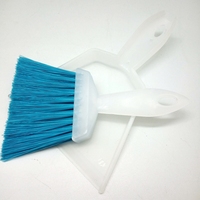 Ensemble balai et pelle de nettoyage portatif en plastique écologique pour table et bureau