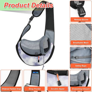 Échantillon gratuit Sac de transport extérieur pour petits chiots Voyage Sac de transport pour animaux de compagnie Chat Chien Sac de transport pour animaux de compagnie Sac de transport pour animaux de compagnie - Product Image 5