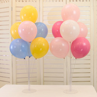 Support à ballons de Table pour cérémonie, fournitures de décoration, pour anniversaire, avec Base, accessoires pour fête de mariage