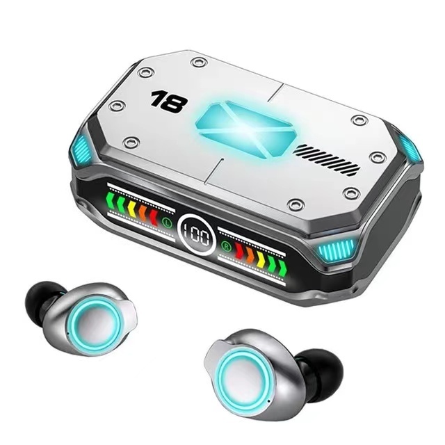 M43 TWS Gaming Wireless Headphones BT Earphones Noise Reduction Stereo Sports Waterproof Earbuds Headsets With Microphone