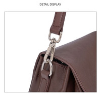 Sac à bandoulière pour femme en cuir véritable 100% authentique, vintage, écologique, imperméable, avec fermeture éclair, motif bonbon, design de niche, tendance