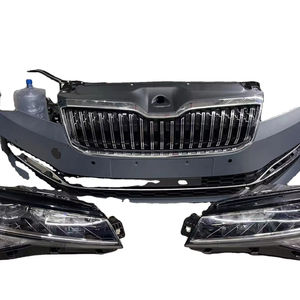 Bodykit anteriore RS/VRS ad alte prestazioni per VW <span class=keywords><strong>Skoda</strong></span> superbo Upgrade di <span class=keywords><strong>accessori</strong></span> per auto in plastica di 2017 2024, incluso il traino della griglia utilizzato - Product Image 1