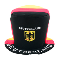 Factory Direct Allemagne Football Fans Chapeaux Idéal pour la Pologne Hongrie Tchèque Fans Articles