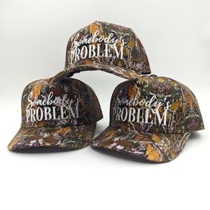 Gorra de Béisbol Deportiva Unisex de Perfil Medio Estructurada para Caza y Pesca al Aire Libre, con Bordado 3D Personalizado, Camuflaje Oxford con Puntos, Camuflaje Forestal - Product Image 2
