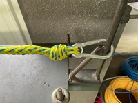 Corde de remorquage de Kayak en pvc, ligne d'ancre flottante avec double flotteurs et Clips