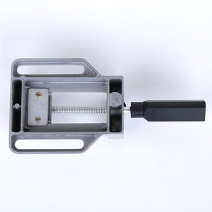 Tornillos de Banco Industriales de Aleación de Aluminio de Grado Industrial, Suministro Directo de Fábrica, Mini Tornillos de Banco de Liberación Rápida con Mordazas Planas - Product Image 1