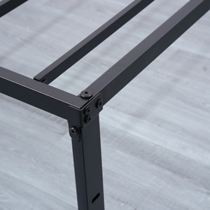 Base de Cama Individual Metálica Negra de 12 Pulgadas, Fácil de Montar sin Herramientas, para Dormitorio de Hotel u Hogar, Venta al Por Mayor - Product Image 3